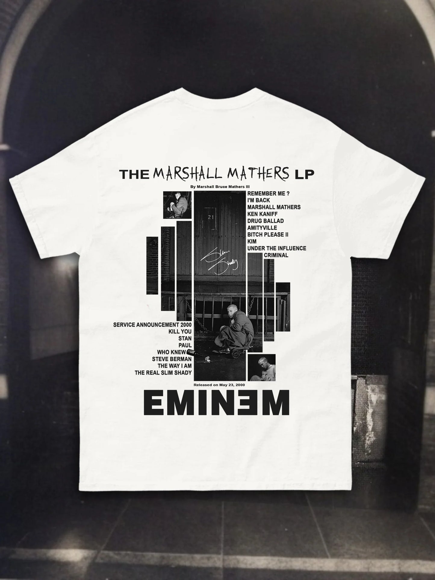 T-SHIRT EMINEM - THE MARSHALL MATHERS LP II