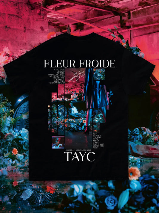 T-SHIRT TAYC - FLEUR FROIDE