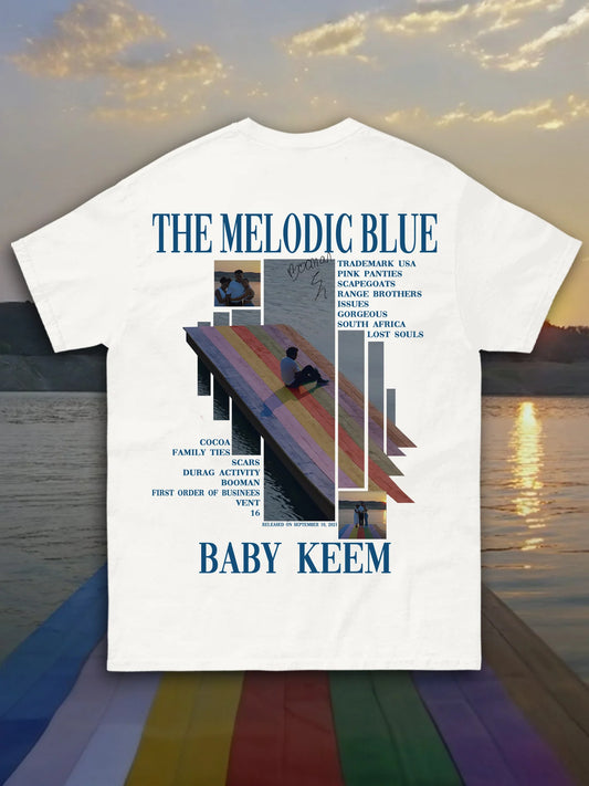 T-SHIRT BABYKEEM - THE MELODIC BLUE