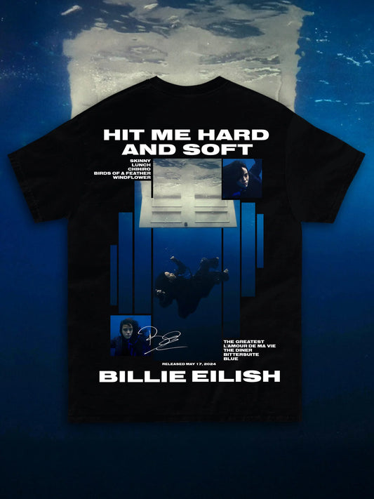 T-SHIRT BILLIE EILISH - HIT ME HARD AND SOFT