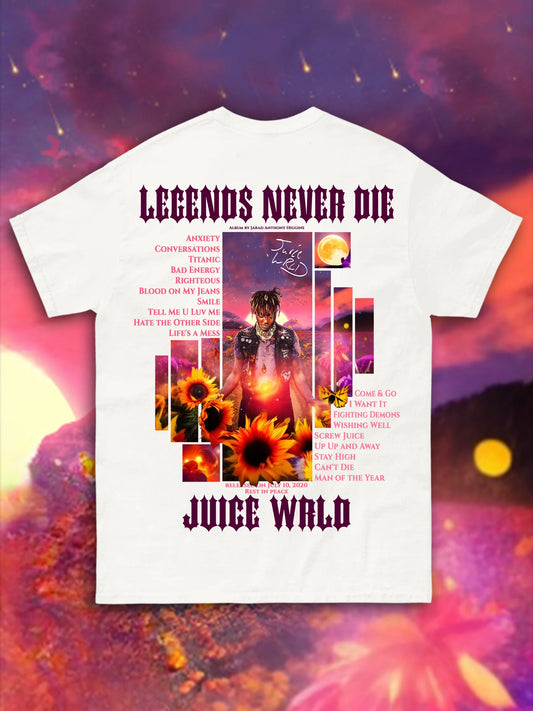 T-SHIRT JUICE WRLD - LEGENDS NEVER DIE