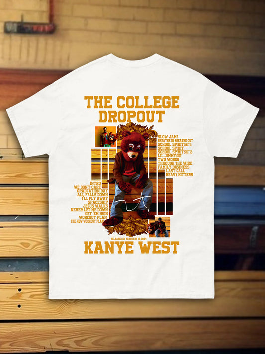 T-SHIRT KANYE WEST - THE COLLEGE DROPOUT
