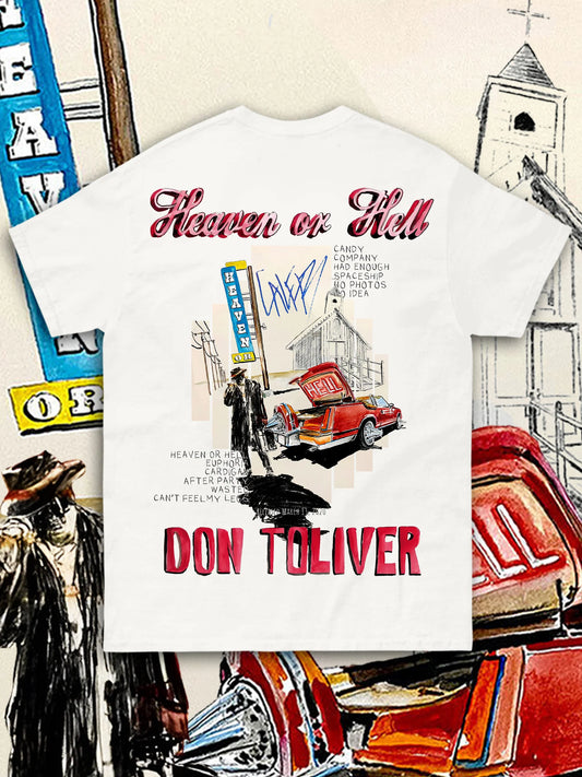 T-SHIRT DON TOLLIVER - HEAVEN AND HELL