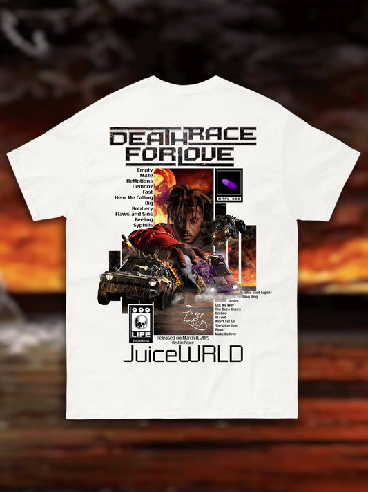T-SHIRT JUICE WRLD - DEATH RACE FOR LOVE