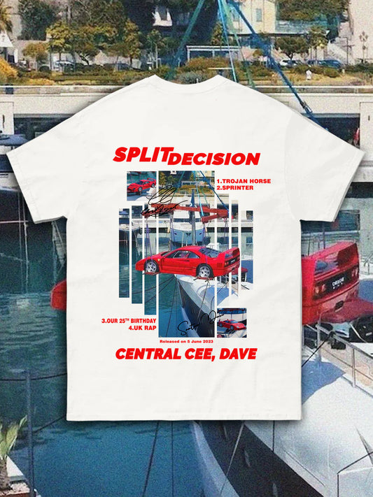 T-SHIRT CENTRAL CEE & DAVE - SPLIT DECISION
