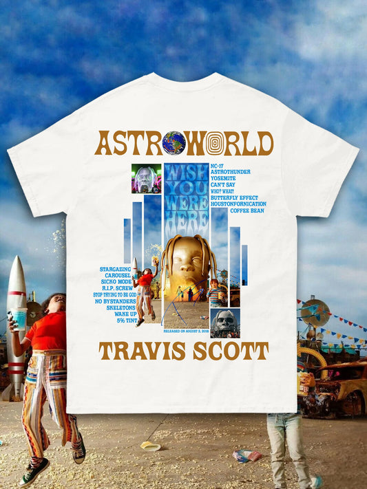 T-SHIRT TRAVIS SCOTT - ASTROWORLD