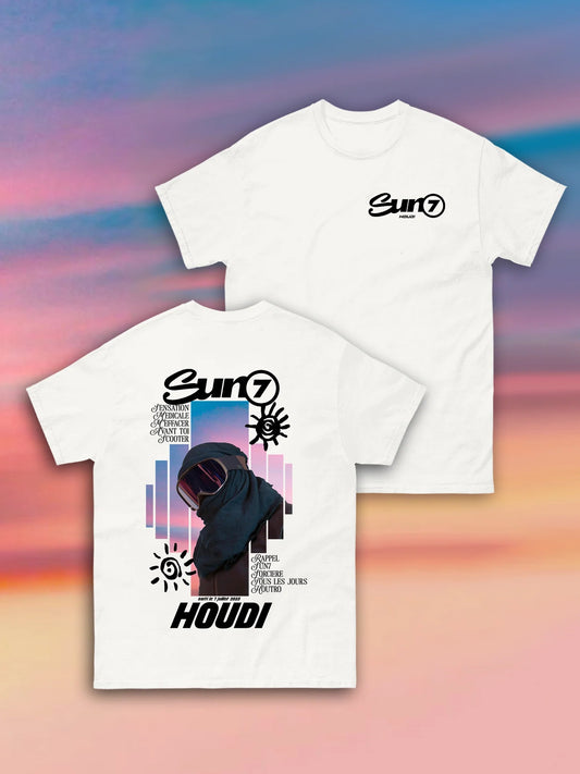 T-SHIRT HOUDI - SUN7