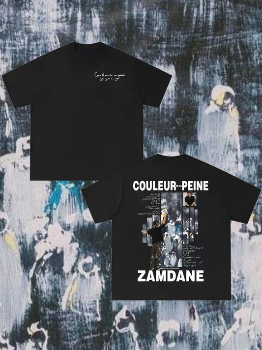 T-SHIRT ZAMDANE - COULEUR DE MA PEINE