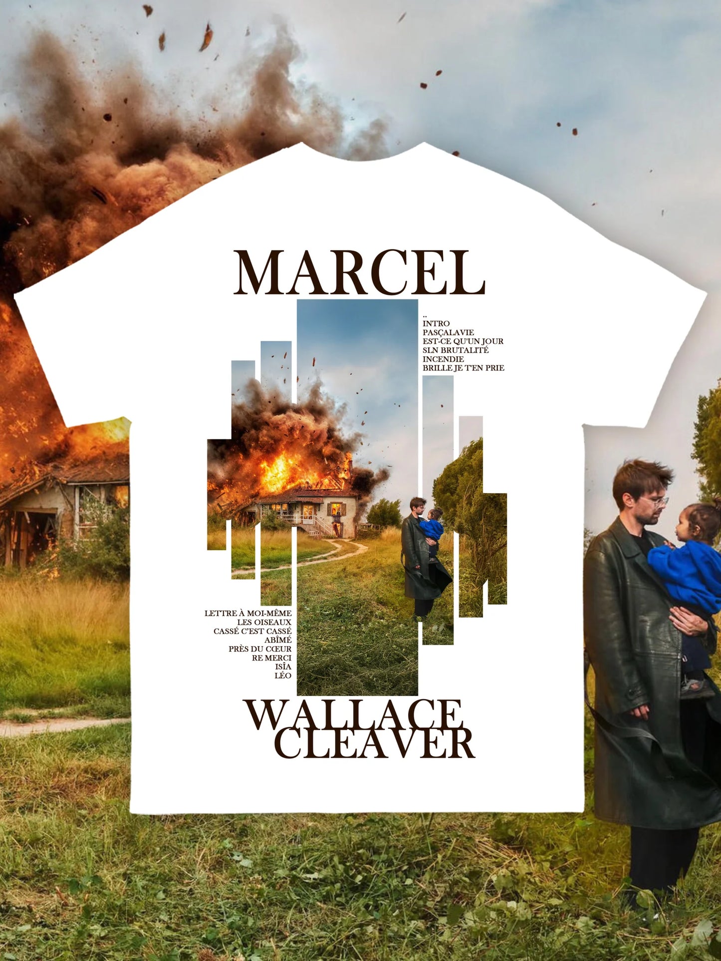 T-SHIRT WALLACE CLEAVER - MARCEL