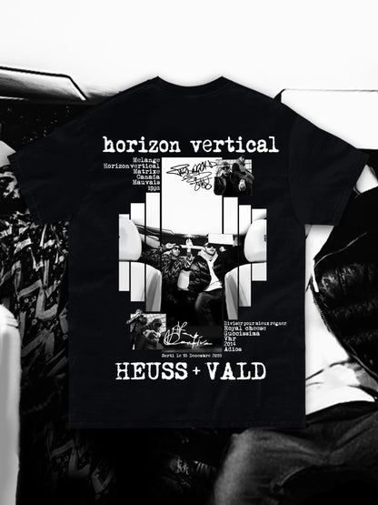 T-SHIRT HEUSS L'ENFOIRÉ x VALD - HORIZON VERTICAL