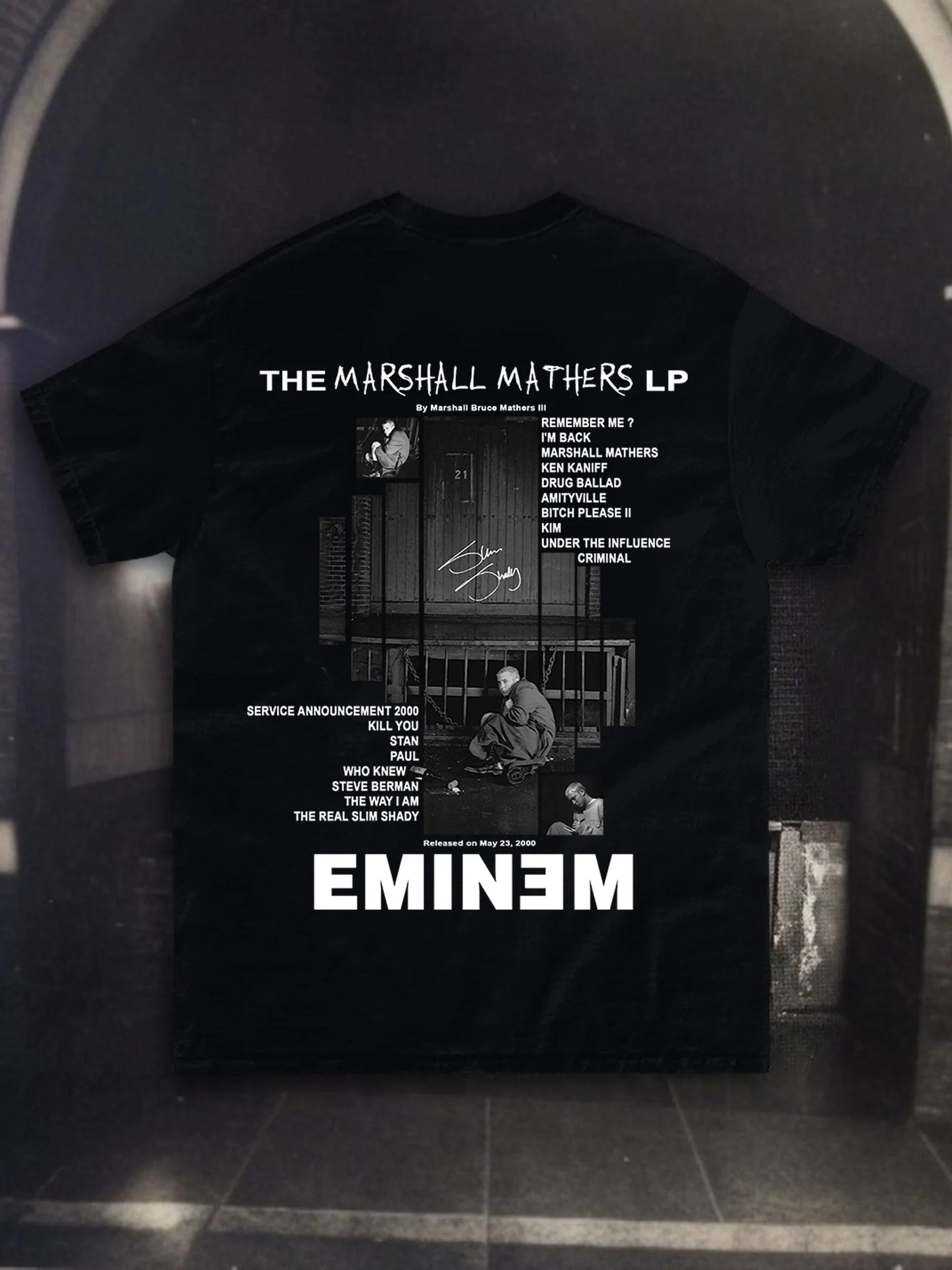 T-SHIRT EMINEM - THE MARSHALL MATHERS LP II