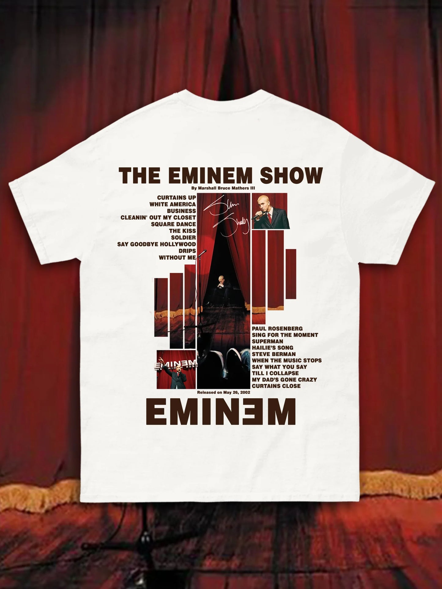 T-SHIRT EMINEM - THE EMINEM SHOW
