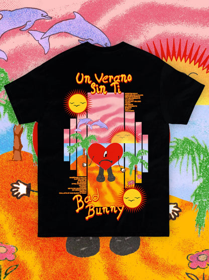 T-SHIRT BAD BUNNY - UN VERANO SIN TI