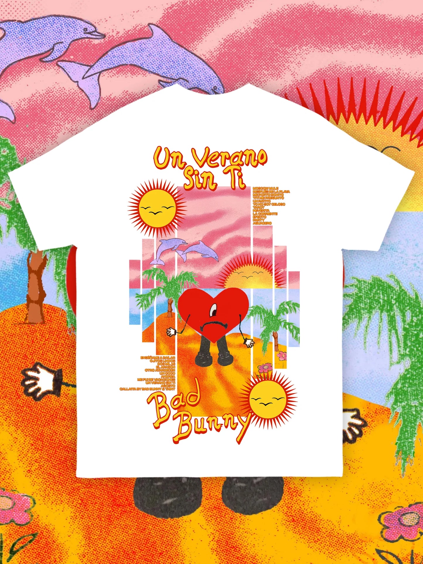 T-SHIRT BAD BUNNY - UN VERANO SIN TI