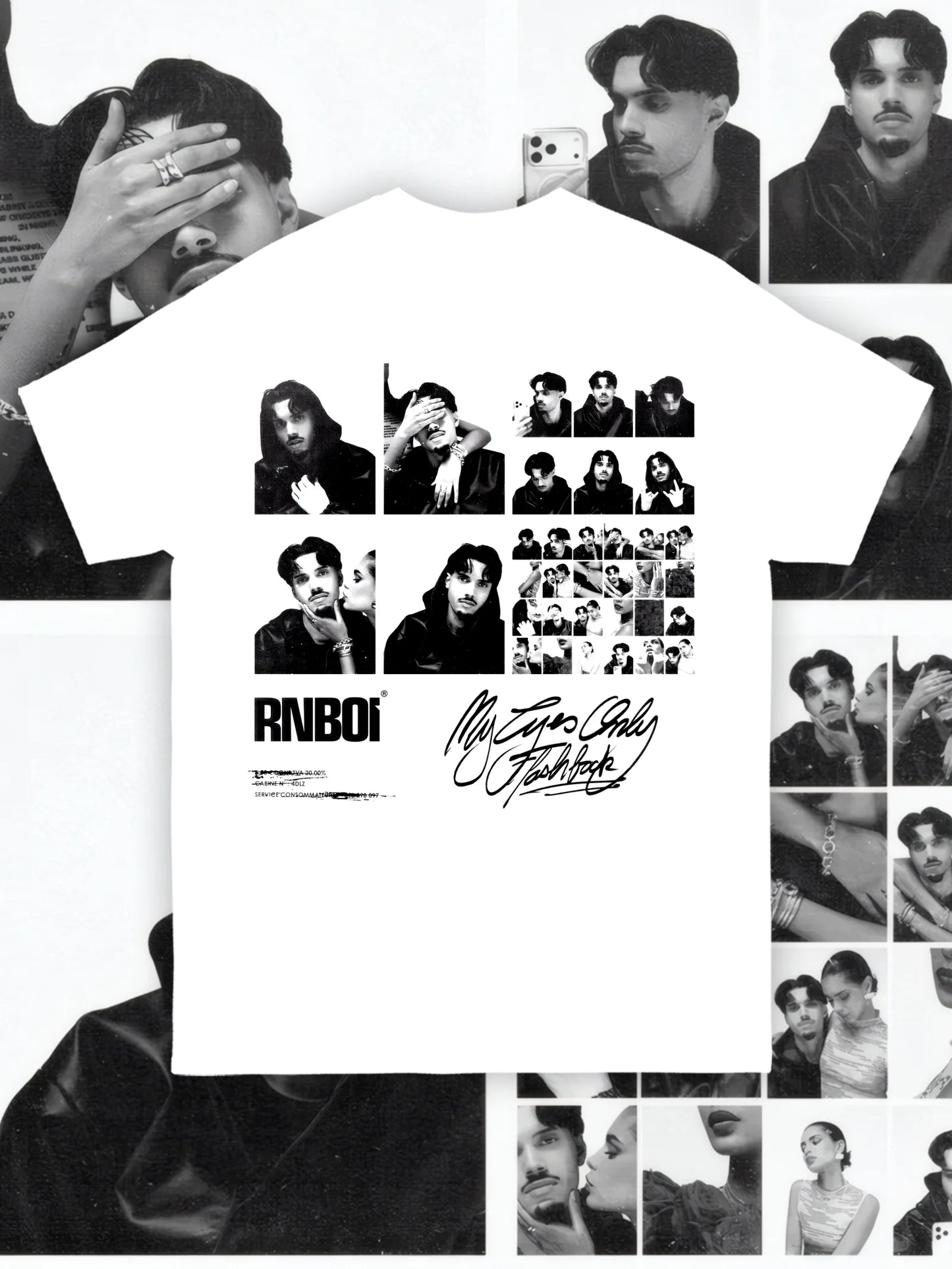 T-SHIRT RNBOI - MY EYES ONLY FLASHBACK