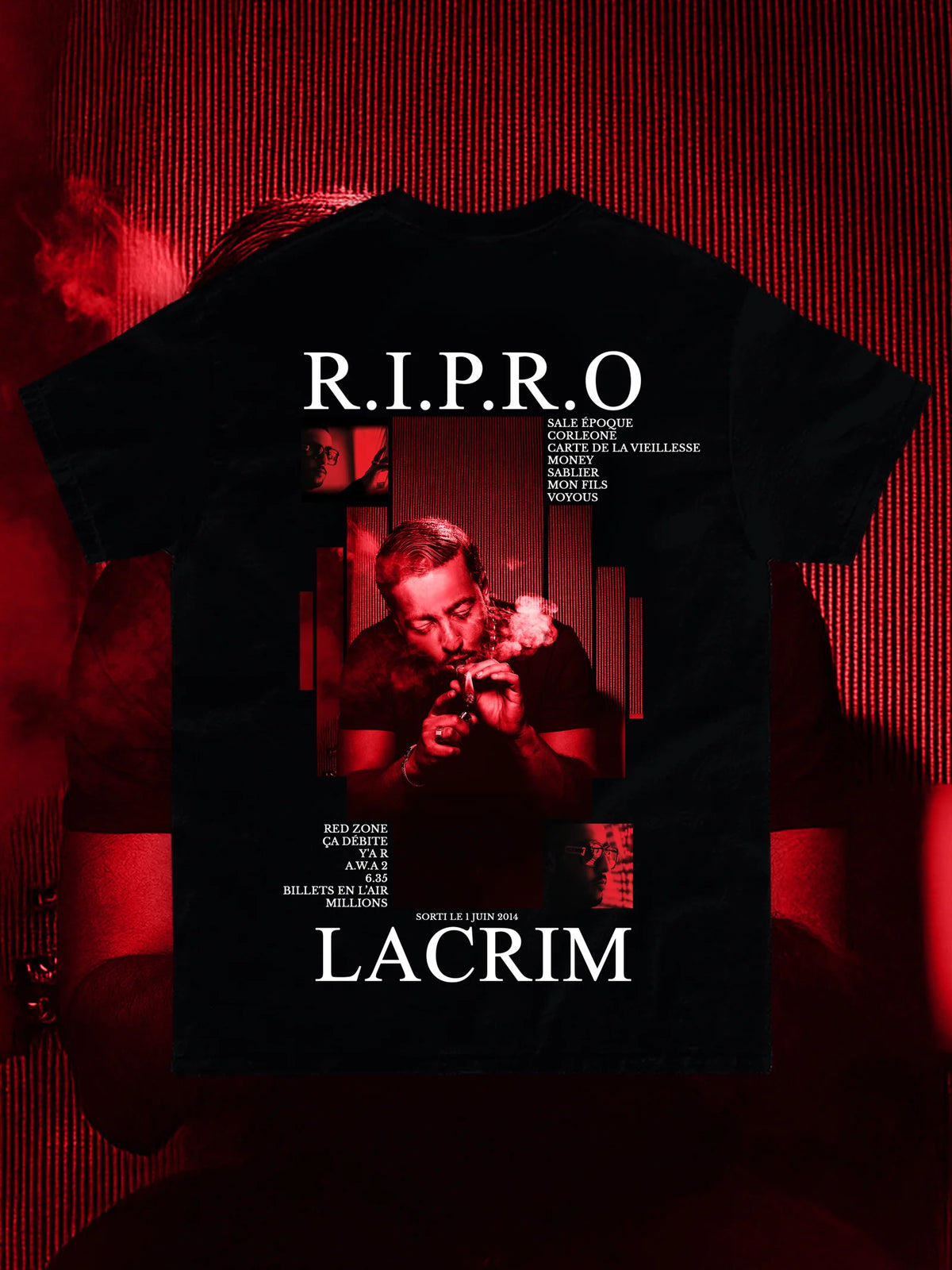 T-SHIRT LACRIM - RIPRO ÉDITION COLLECTOR