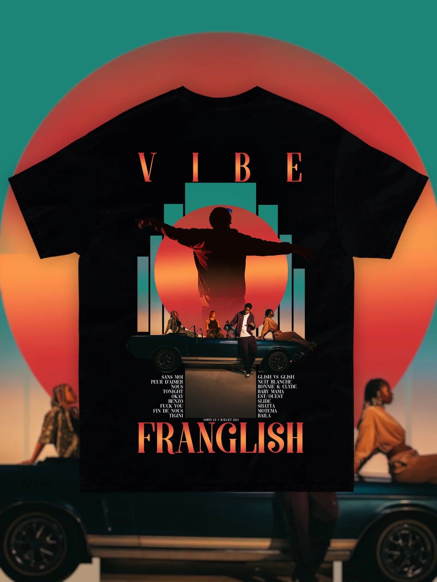 T-SHIRT FRANGLISH - VIBE