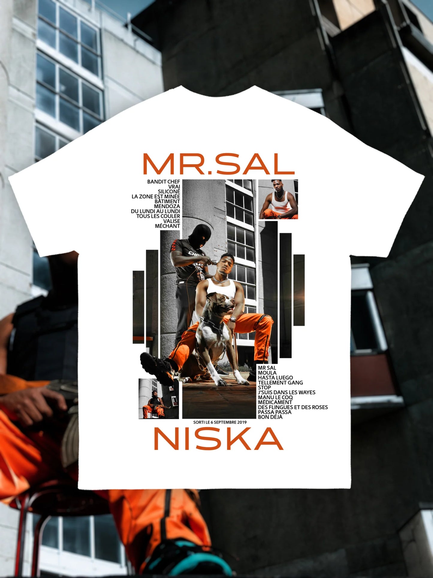 T-SHIRT NISKA - MR. SAL
