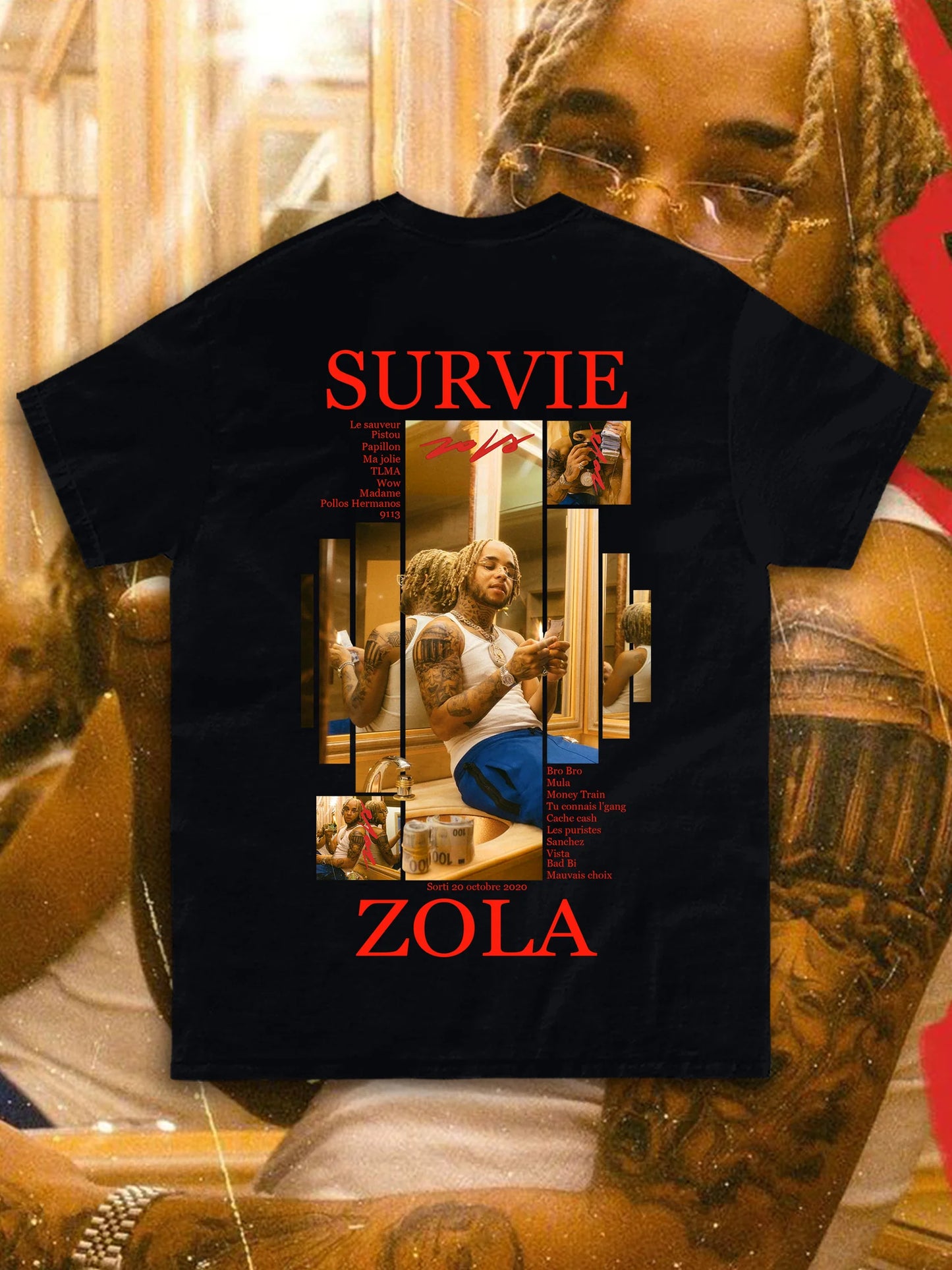 T-SHIRT ZOLA - SURVIE