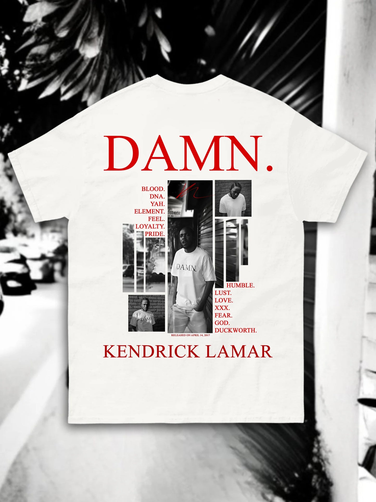 T-SHIRT KENDRICK LAMAR - DAMN