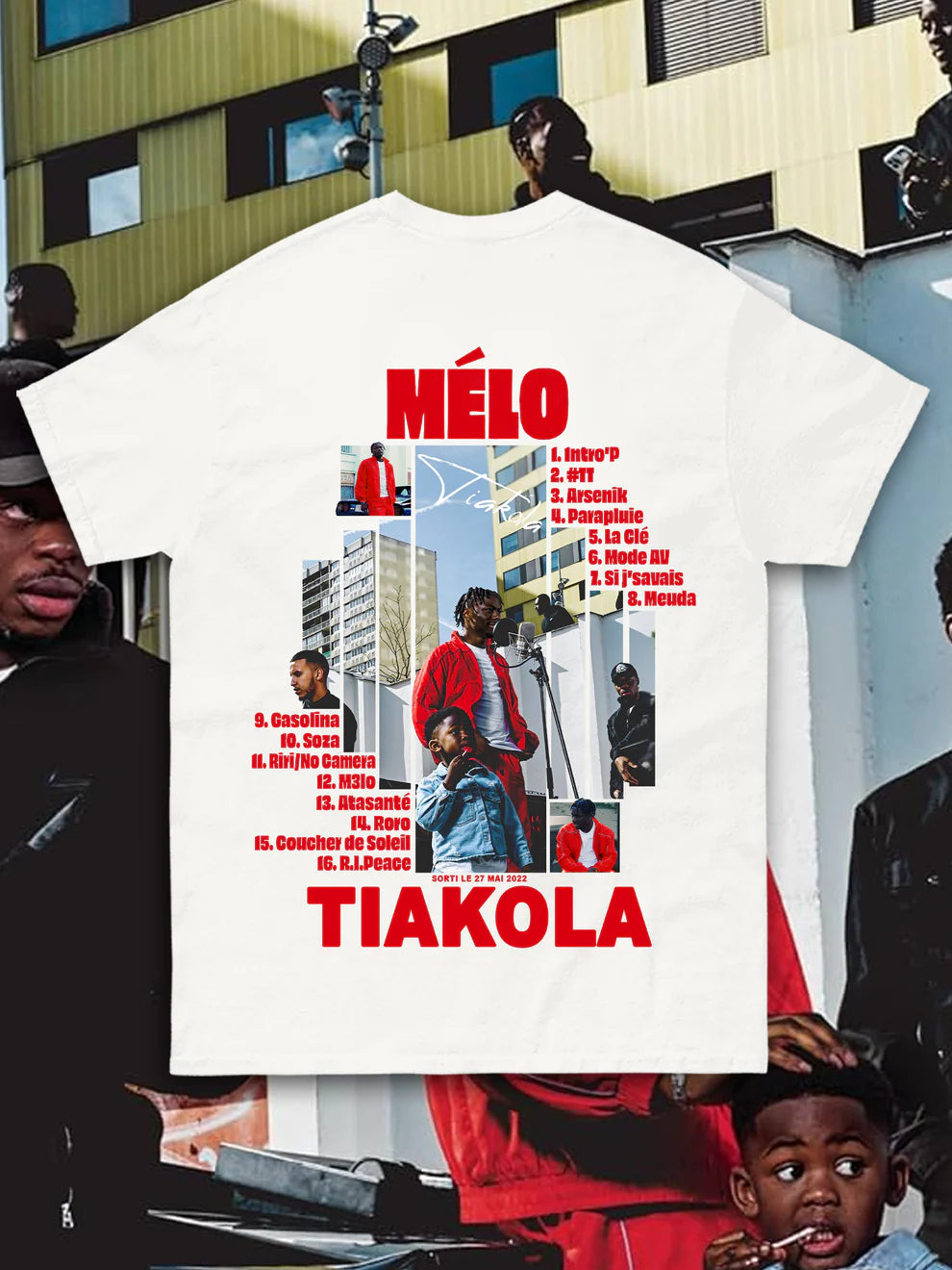 T-SHIRT TIAKOLA - MÉLO