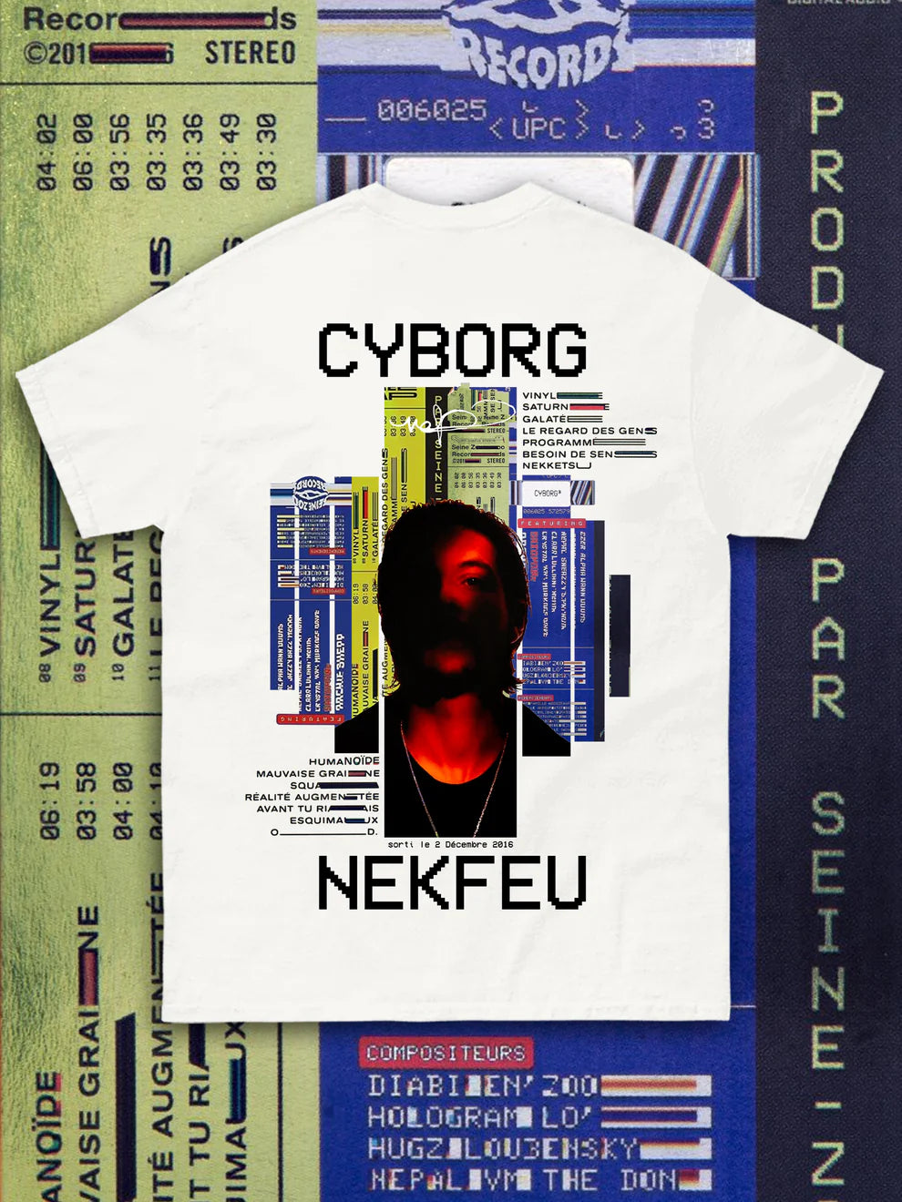 T-SHIRT NEKFEU - CYBORG