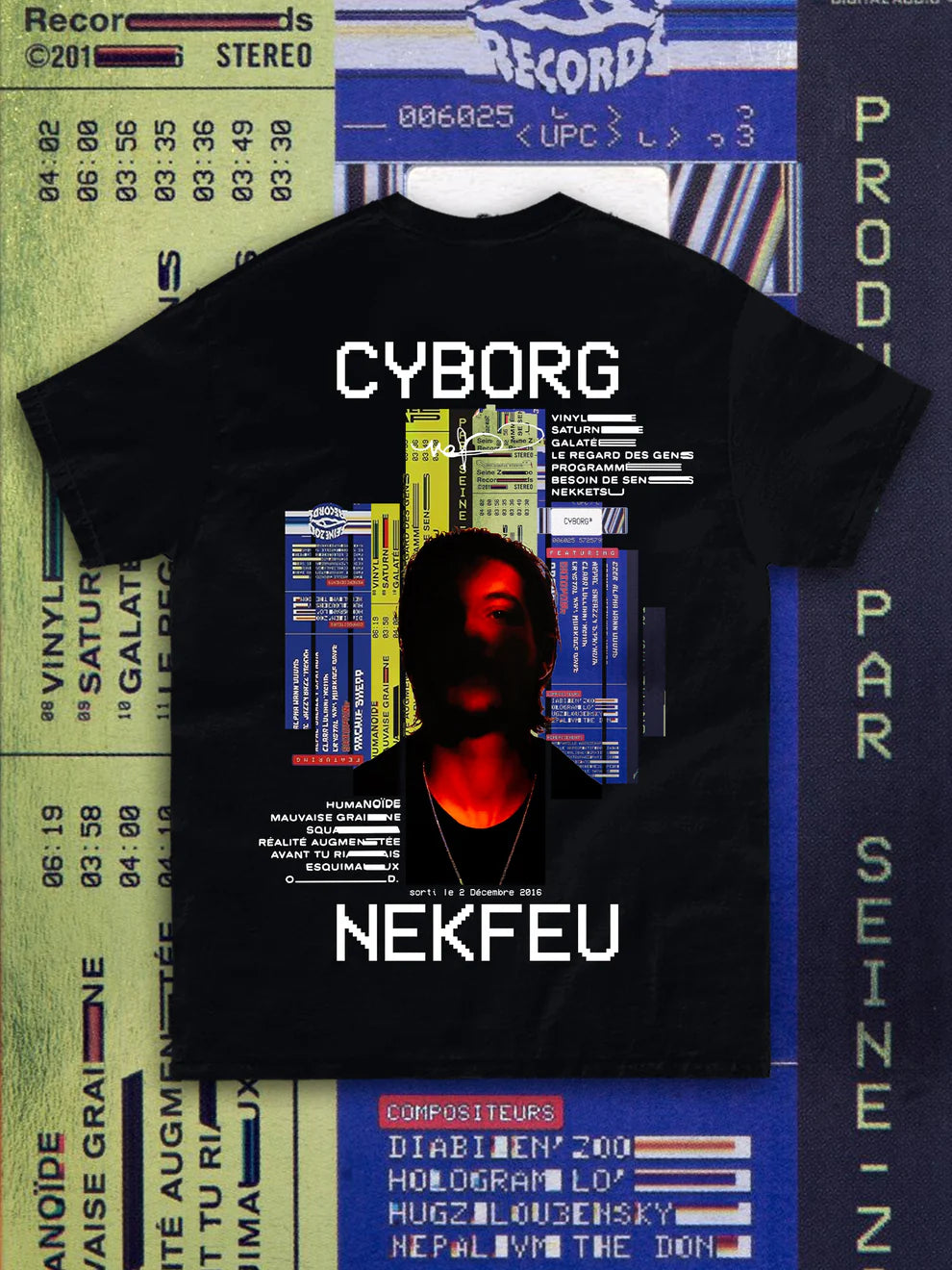 T-SHIRT NEKFEU - CYBORG