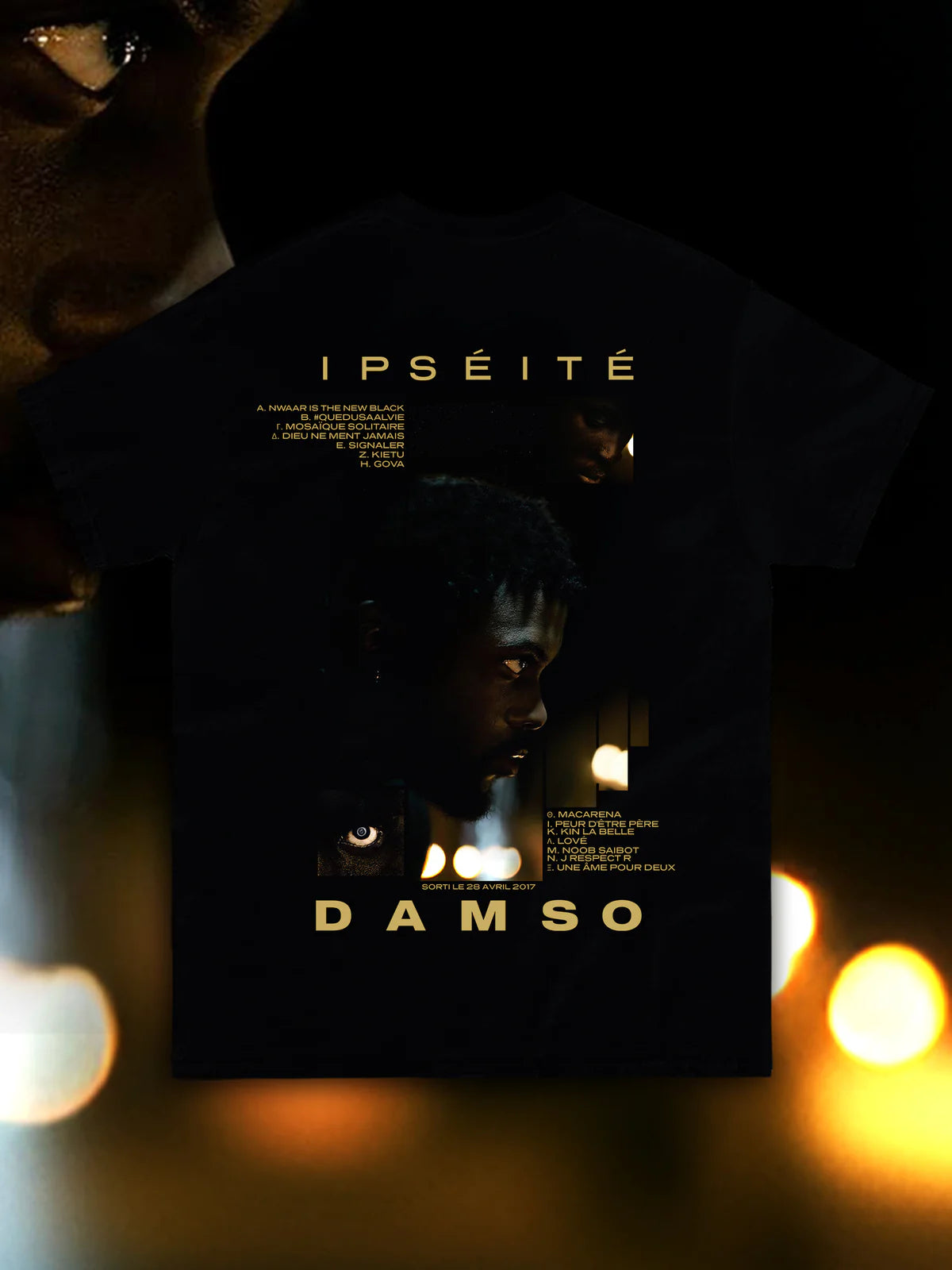 T-SHIRT DAMSO - IPSÉITÉ