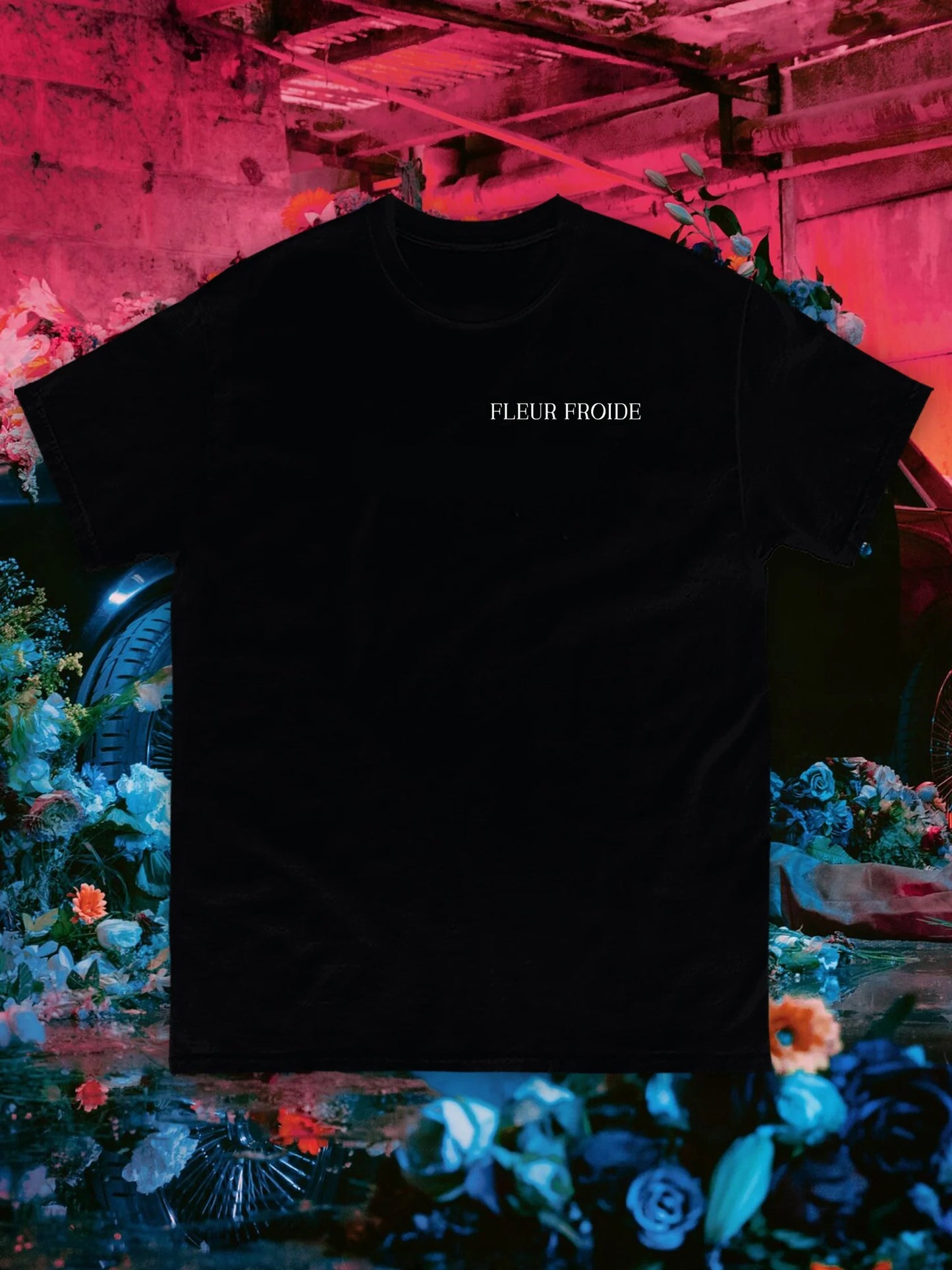 T-SHIRT TAYC - FLEUR FROIDE