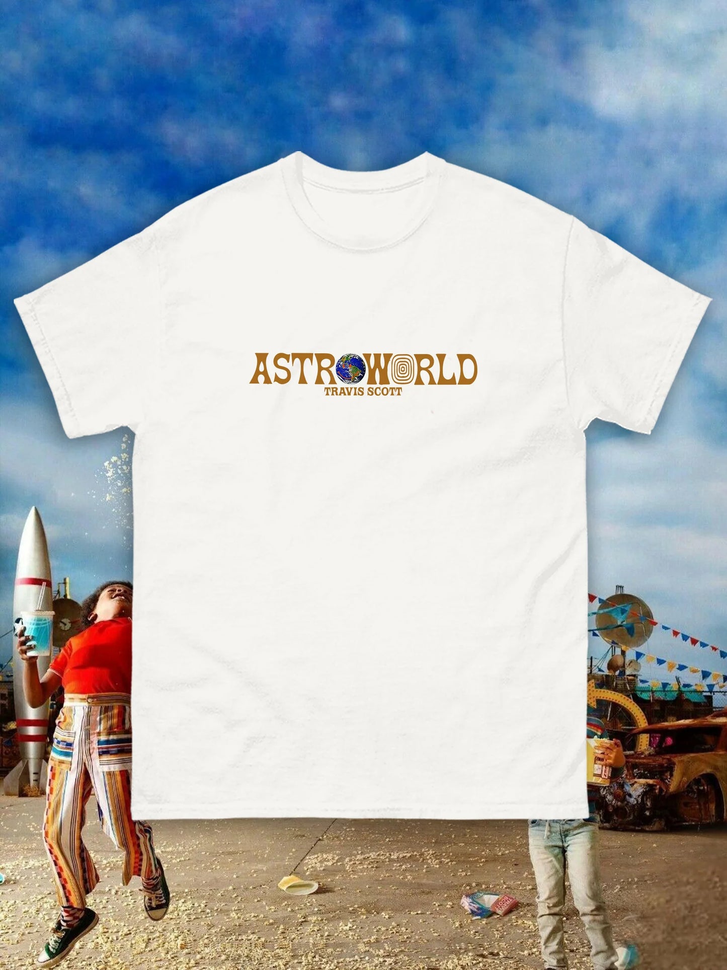 T-SHIRT TRAVIS SCOTT - ASTROWORLD
