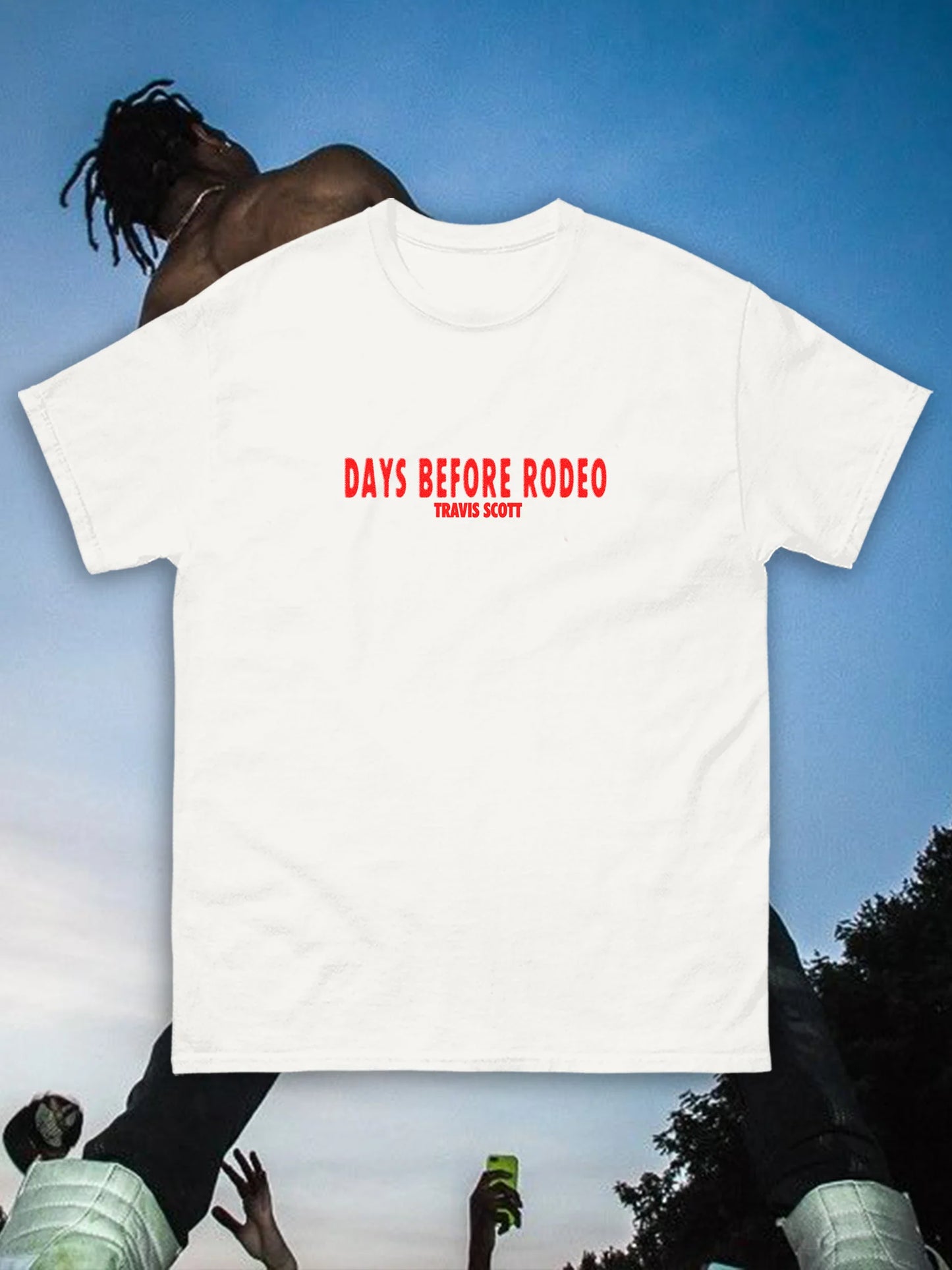 T-SHIRT TRAVIS SCOTT - DAYS BEFORE RODEO