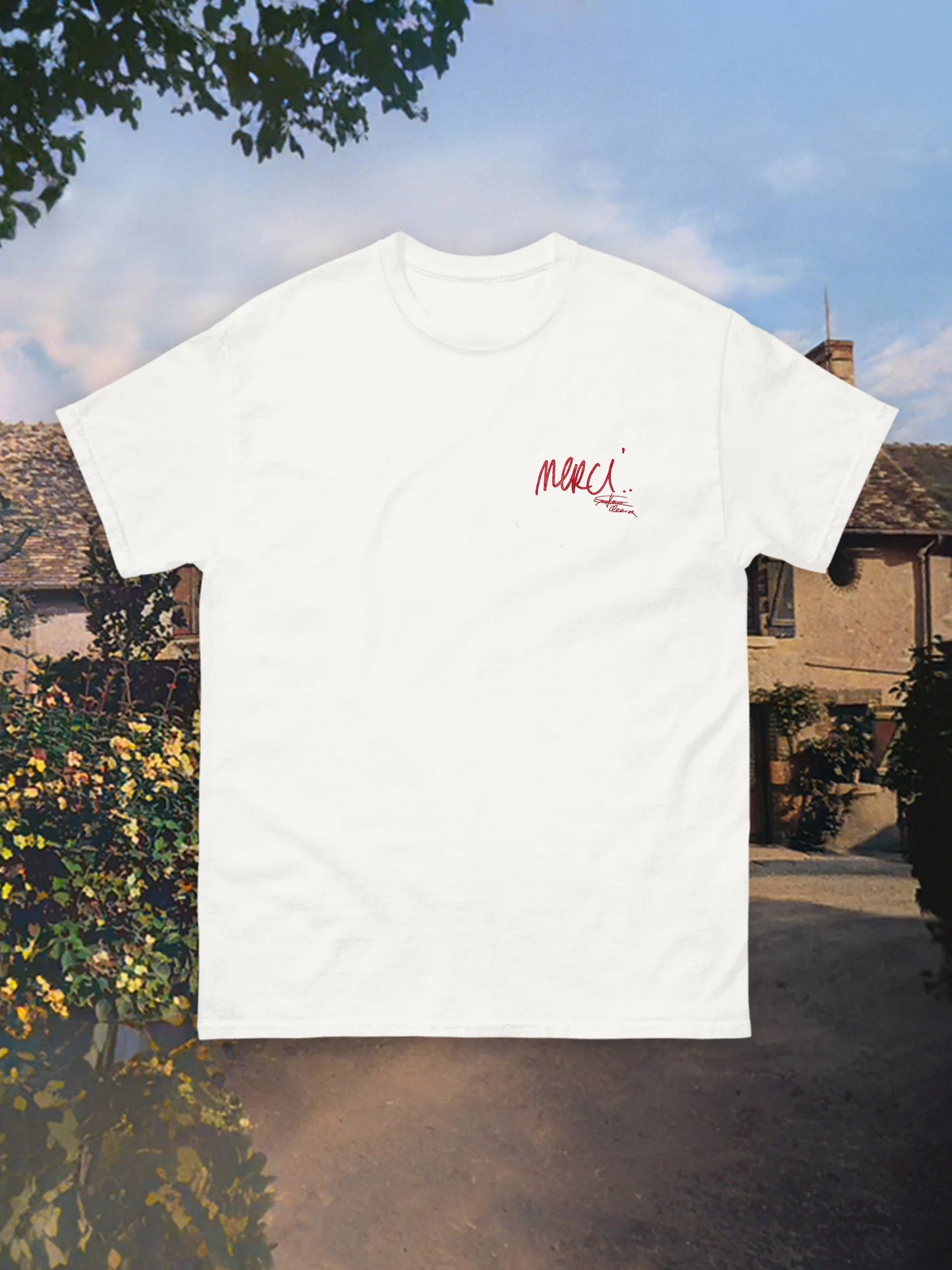 T-SHIRT WALLACE CLEAVER - MERCI..