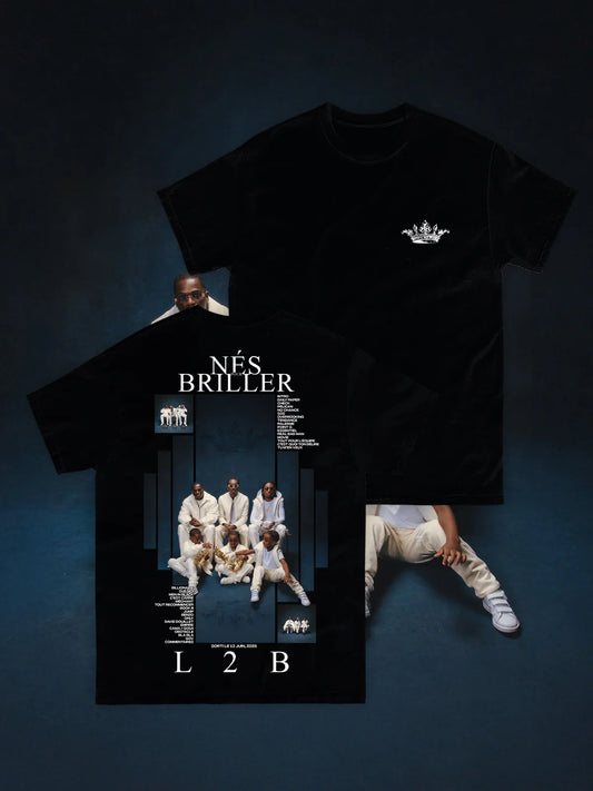 T-SHIRT L2B - NÉS POUR BRILLER