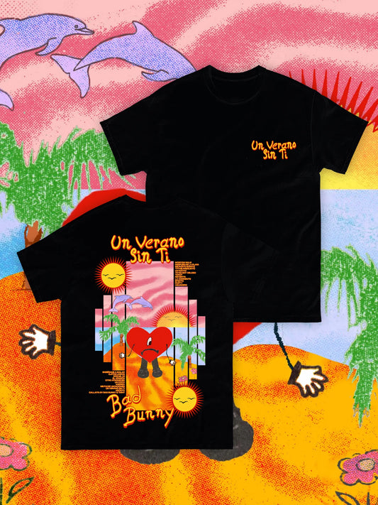 T-SHIRT BAD BUNNY - UN VERANO SIN TI