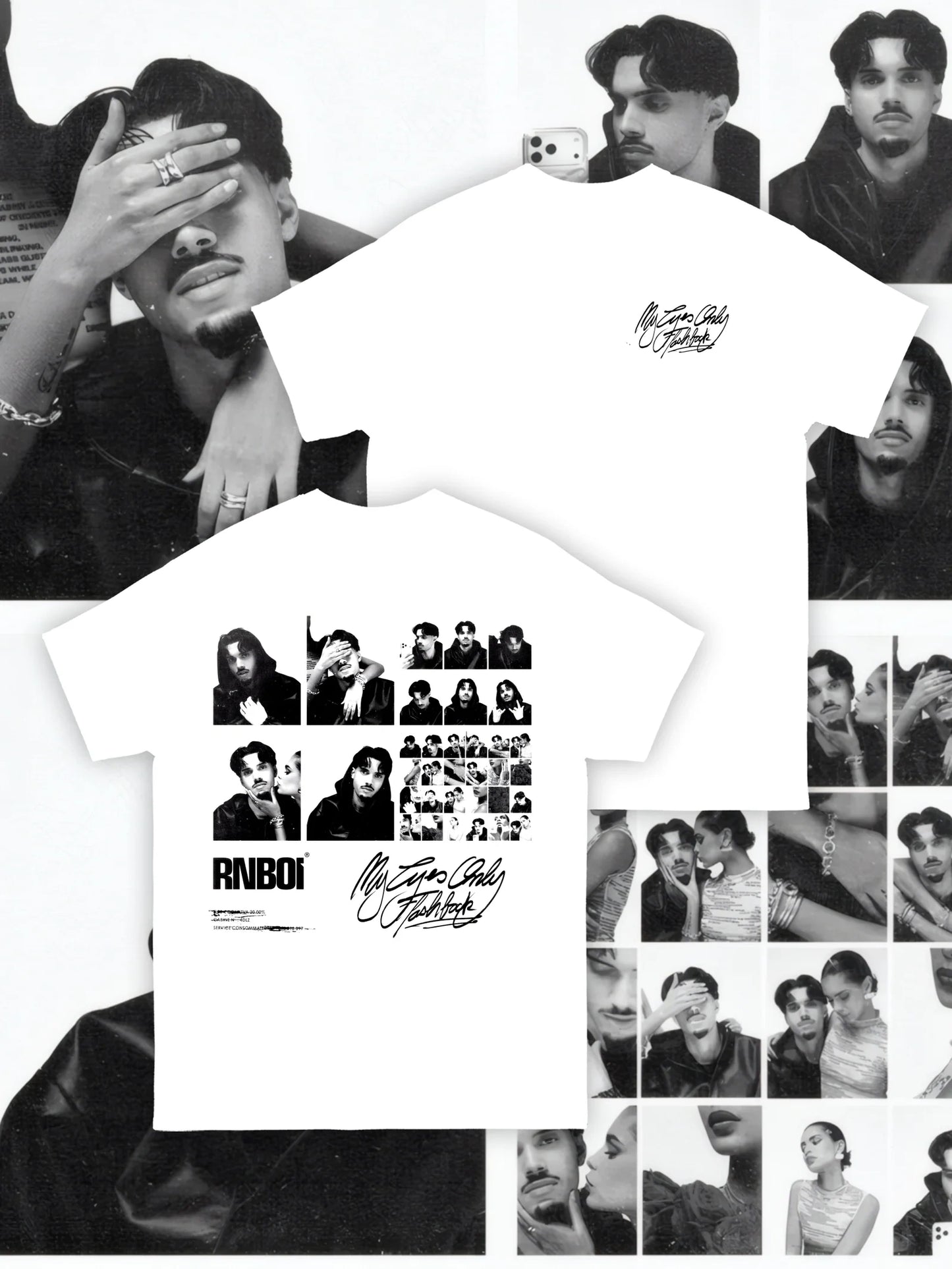 T-SHIRT RNBOI - MY EYES ONLY FLASHBACK