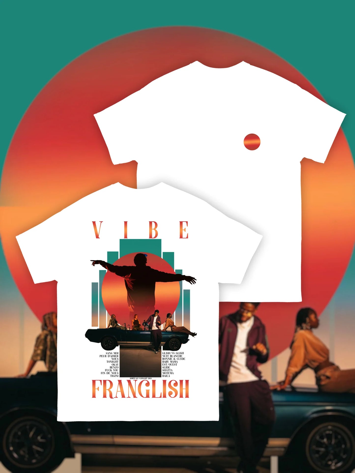 T-SHIRT FRANGLISH - VIBE