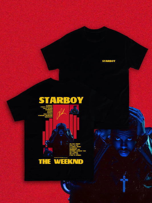 T-SHIRT THE WEEKND - STARBOY