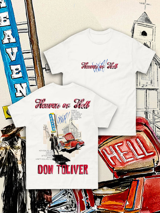 T-SHIRT DON TOLLIVER - HEAVEN AND HELL