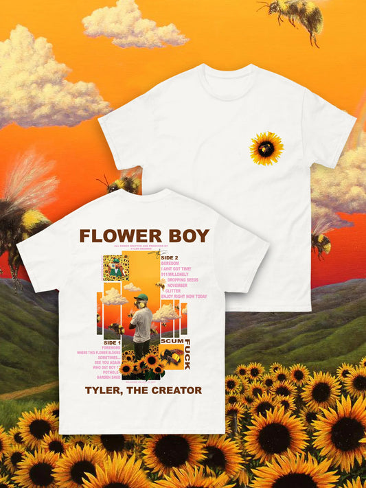 T-SHIRT TYLER THE CREATOR - FLOWER BOY