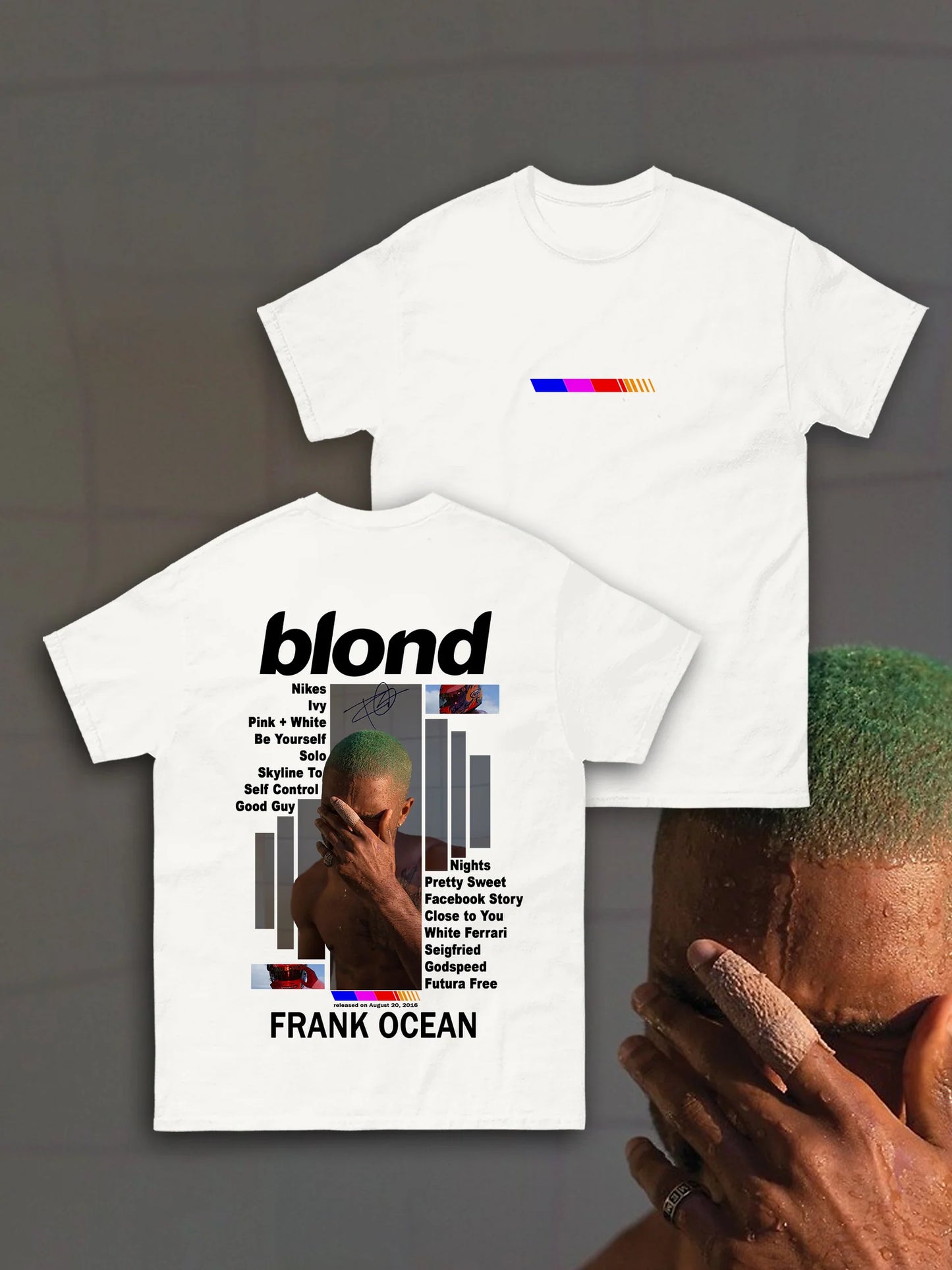 T-SHIRT FRANK OCEAN - BLOND