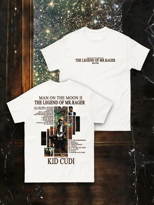 T-SHIRT KID CUDI - MAN ON THE MOON II