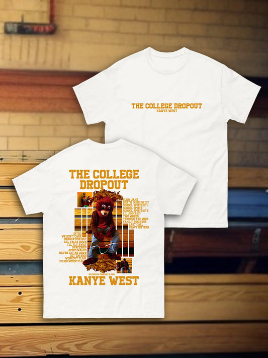 T-SHIRT KANYE WEST - THE COLLEGE DROPOUT