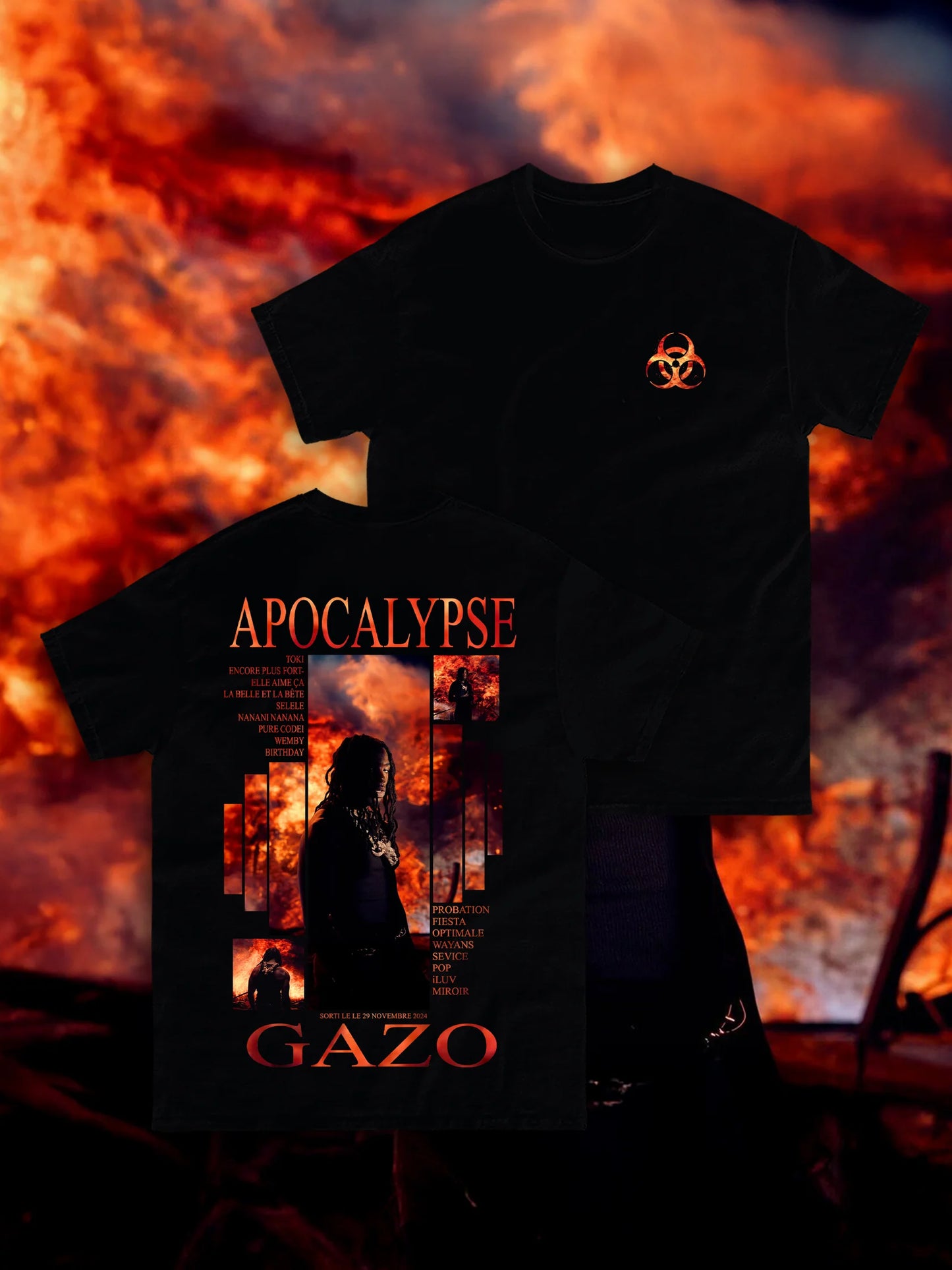 T-SHIRT GAZO - APOCALYPSE