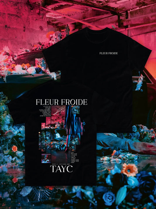 T-SHIRT TAYC - FLEUR FROIDE
