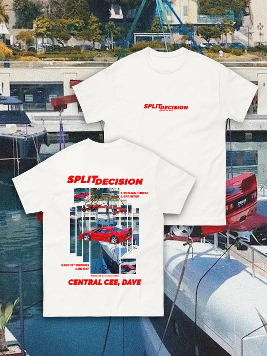 T-SHIRT CENTRAL CEE & DAVE - SPLIT DECISION