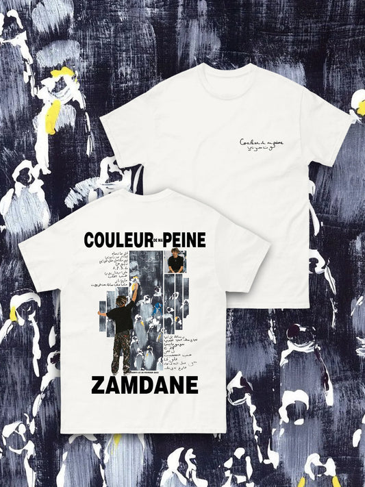 T-SHIRT ZAMDANE - COULEUR DE MA PEINE