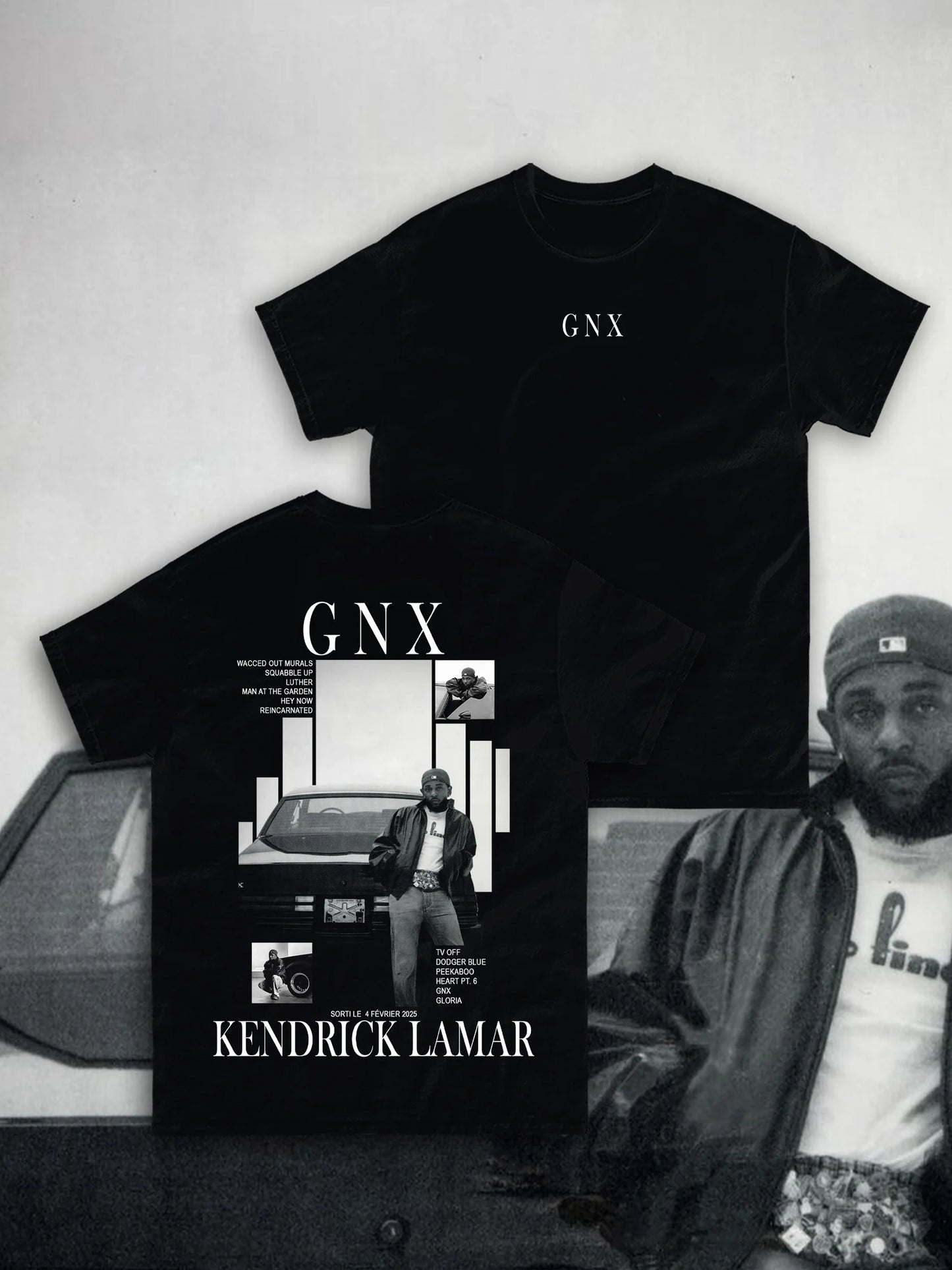 T-SHIRT KENDRICK LAMAR - GNX