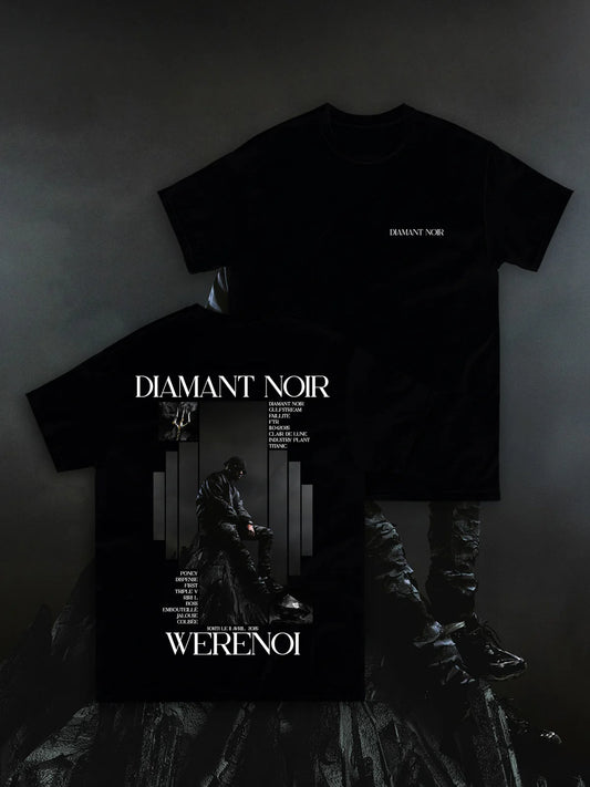 T-SHIRT WERENOI - DIAMANT NOIR