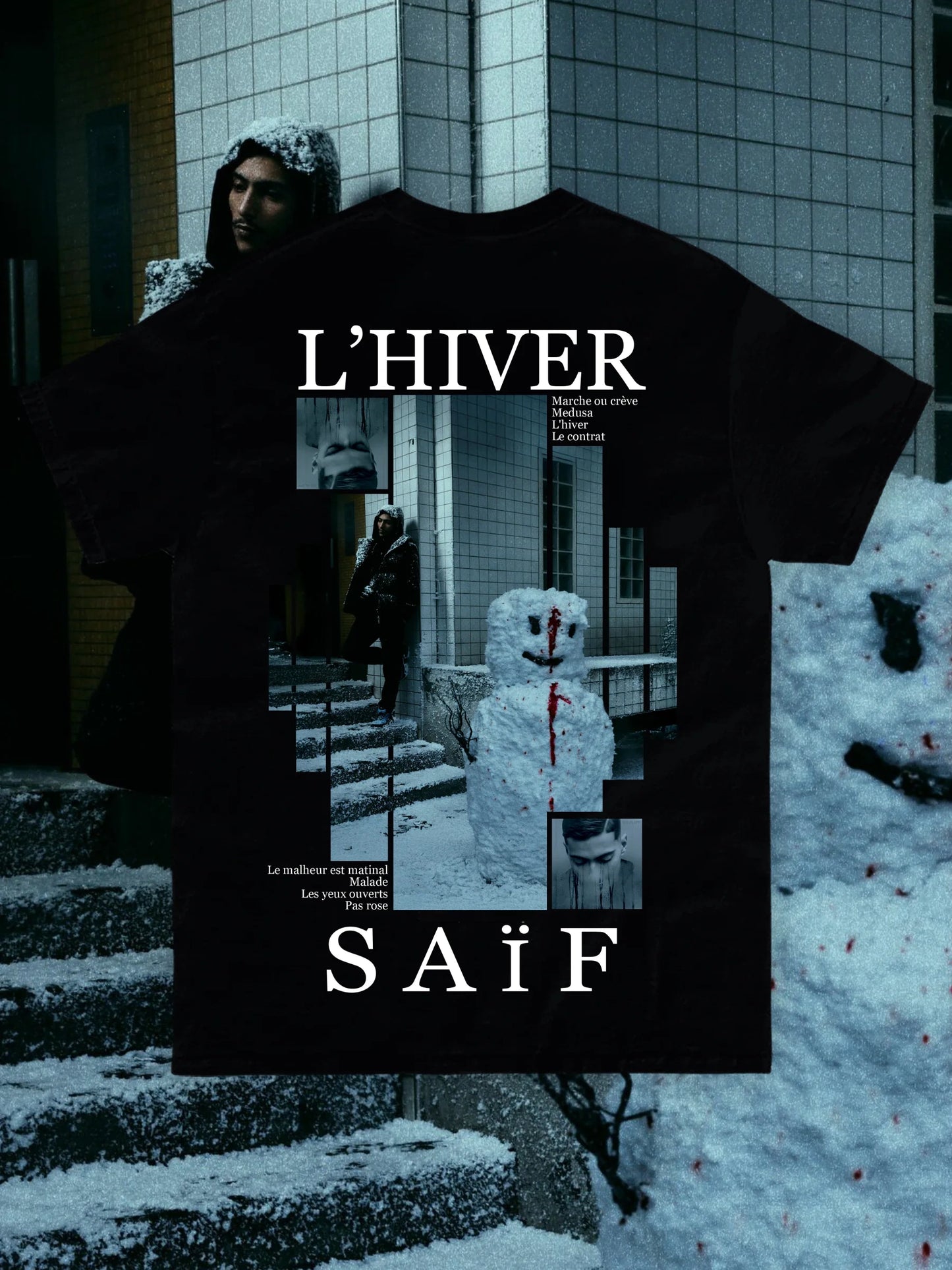 T-SHIRT SAÏF - L'HIVER