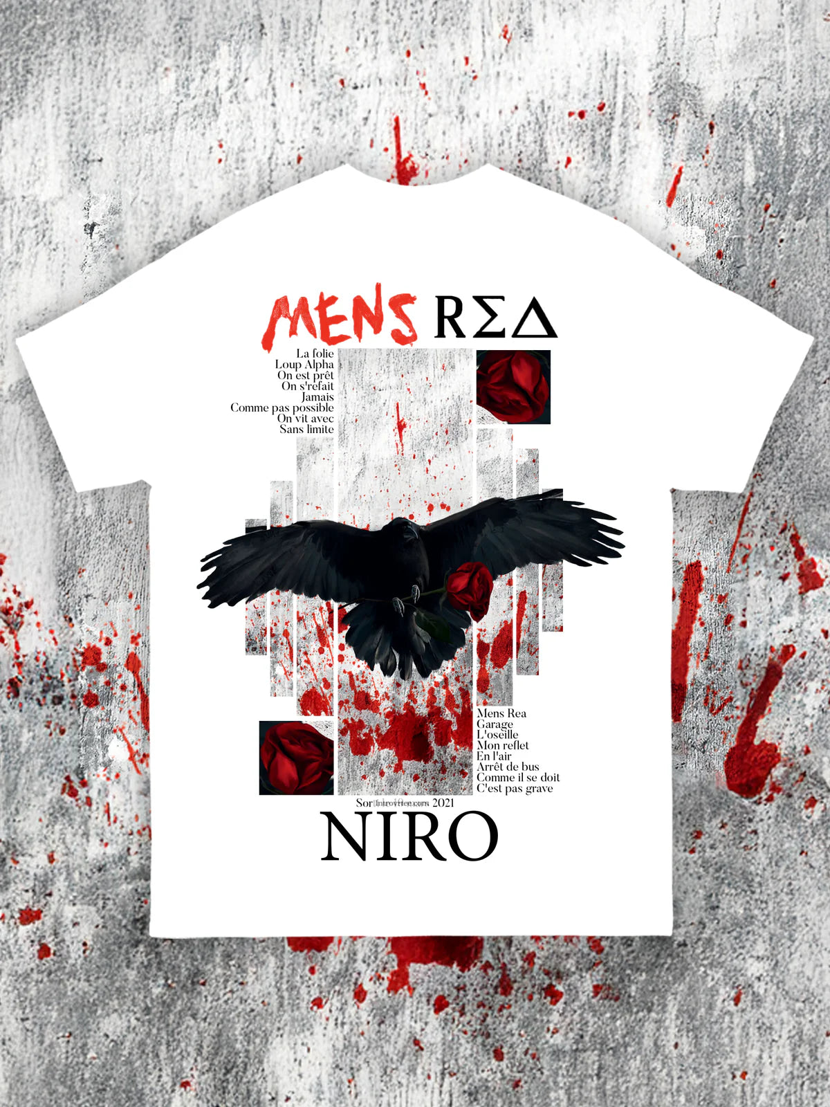 T-SHIRT NIRO - MENS REA